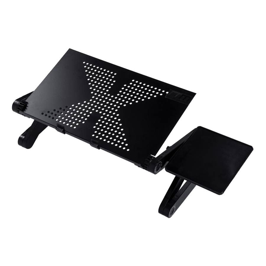 Aluminium Alloy Folding Laptop Stand Desk Table with Mouse Tray