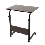 Mobile Laptop Desk Bed Stand Computer Table Adjustable Notebook Bedside Table - Side View