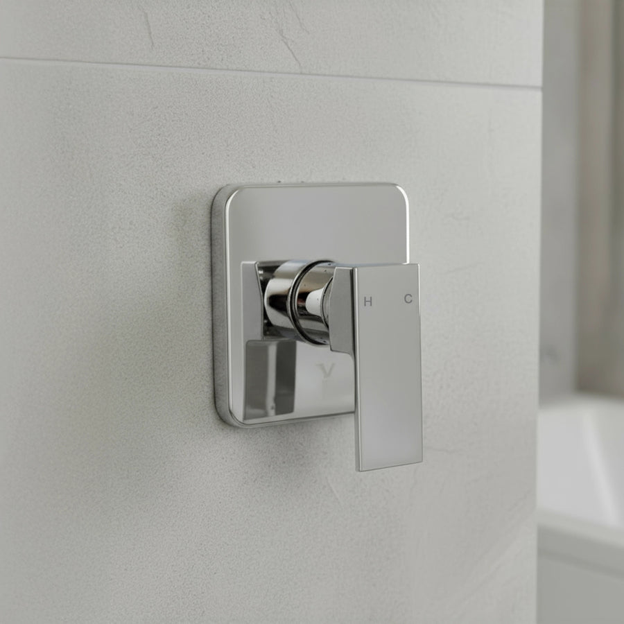 Shower Bath Mixer Tap Bathroom WATERMARK Approved - Chrome