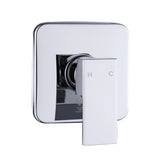 Shower Bath Mixer Tap Bathroom WATERMARK Approved - Chrome - Side View