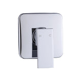 Shower Bath Mixer Tap Bathroom WATERMARK Approved - Chrome - Close-Up Angle