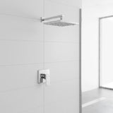 Shower Bath Mixer Tap Bathroom WATERMARK Approved - Chrome - Low Angle