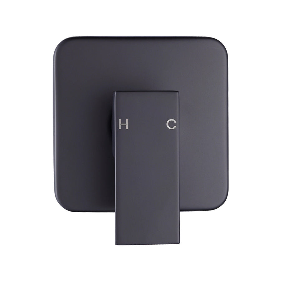 Shower Bath Mixer Tap Bathroom WATERMARK Approved - Electroplated Matte Black