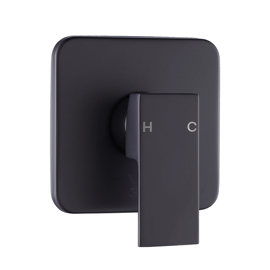 Shower Bath Mixer Tap Bathroom WATERMARK Approved - Electroplated Matte Black