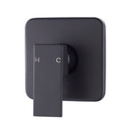 Shower Bath Mixer Tap Bathroom WATERMARK Approved - Electroplated Matte Black