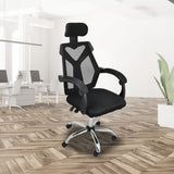 Office Chair &ndash; Ergonomic Mesh Back Computer Desk Chair with Padded Foam Seat in Black