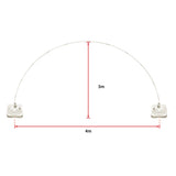 3x4m Full Set Balloon Arch Column Kit Floor Base Stand For Wedding & Party - Extra Image