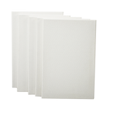 5 pack of 20x30cm Artist Blank Stretched Canvas Canvases Art Large White Range Oil Acrylic Wood