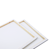 5 pack of 50x60cm Artist Blank Stretched Canvas Canvases Art Large White Range Oil Acrylic Wood