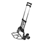 Stair Climbing Trolley 6 Wheels Aluminium Folding Hand Cart Climb Steps