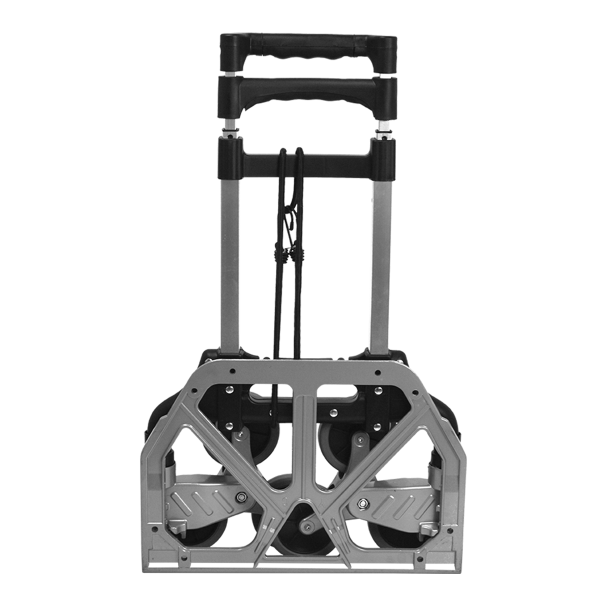 Stair Climbing Trolley 6 Wheels Aluminium Folding Hand Cart Climb Steps