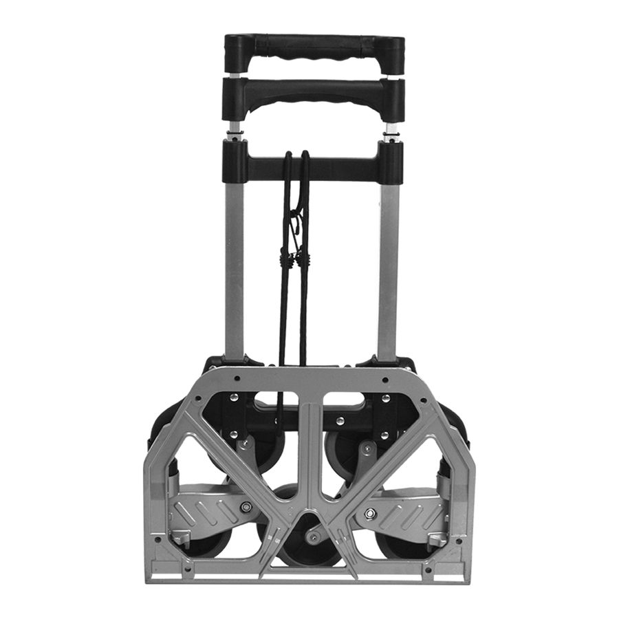 Stair Climbing Trolley 6 Wheels Aluminium Folding Hand Cart Climb Steps