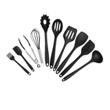 11pcs Kitchen Utensil Set Silicone Heat-Resistant Non-Stick Kitchen Utensils kit - Front View