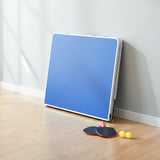 152cm Portable Tennis Table, Folding Ping Pong Table Game Set - Rear View