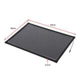 40x60cm LED Drawing Writing Board Fluorescent Light Up Sensory Play - Extra Image