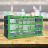 22 Multi Drawer Parts Storage Cabinet Unit Organiser Home Garage Tool Box