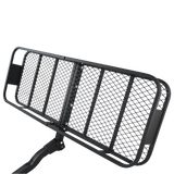 Car Luggage Basket Trailer Hitch Cargo Carrier - Low Angle