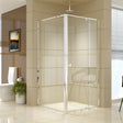 Semi Frameless Shower Screen (98~106)x 195cm & (98~101)x 195cm Side AS/NZS Glass