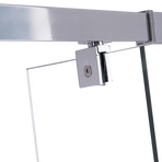 Semi Frameless Shower Screen (98~106)x 195cm & (98~101)x 195cm Side AS/NZS Glass