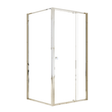 Semi Frameless Shower Screen (98~106)x 195cm & (89~92)x 195cm Side AS/NZS Glass - Side View