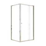 Semi Frameless Shower Screen (98~106)x 195cm & (77~80)x 195cm Side AS/NZS Glass