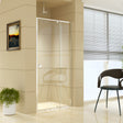 Adjustable Semi Frameless Shower Screen (98~106) x 195cm Australian Safety Glass