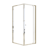 Semi Frameless Shower Screen (74~82)x 195cm & (89~92)x 195cm Side AS/NZS Glass - Side View