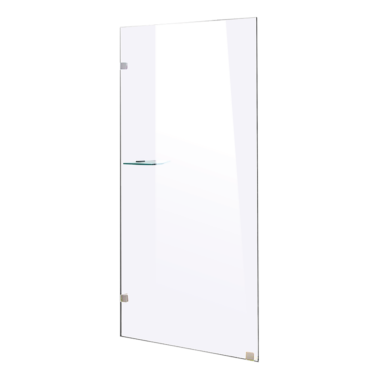 800 x 2000mm Frameless 10mm Safety Glass Shower Screen