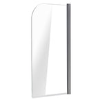 180 Degree Pivot Door 6mm Safety Glass Bath Shower Screen 800x1400mm By Della Francesca