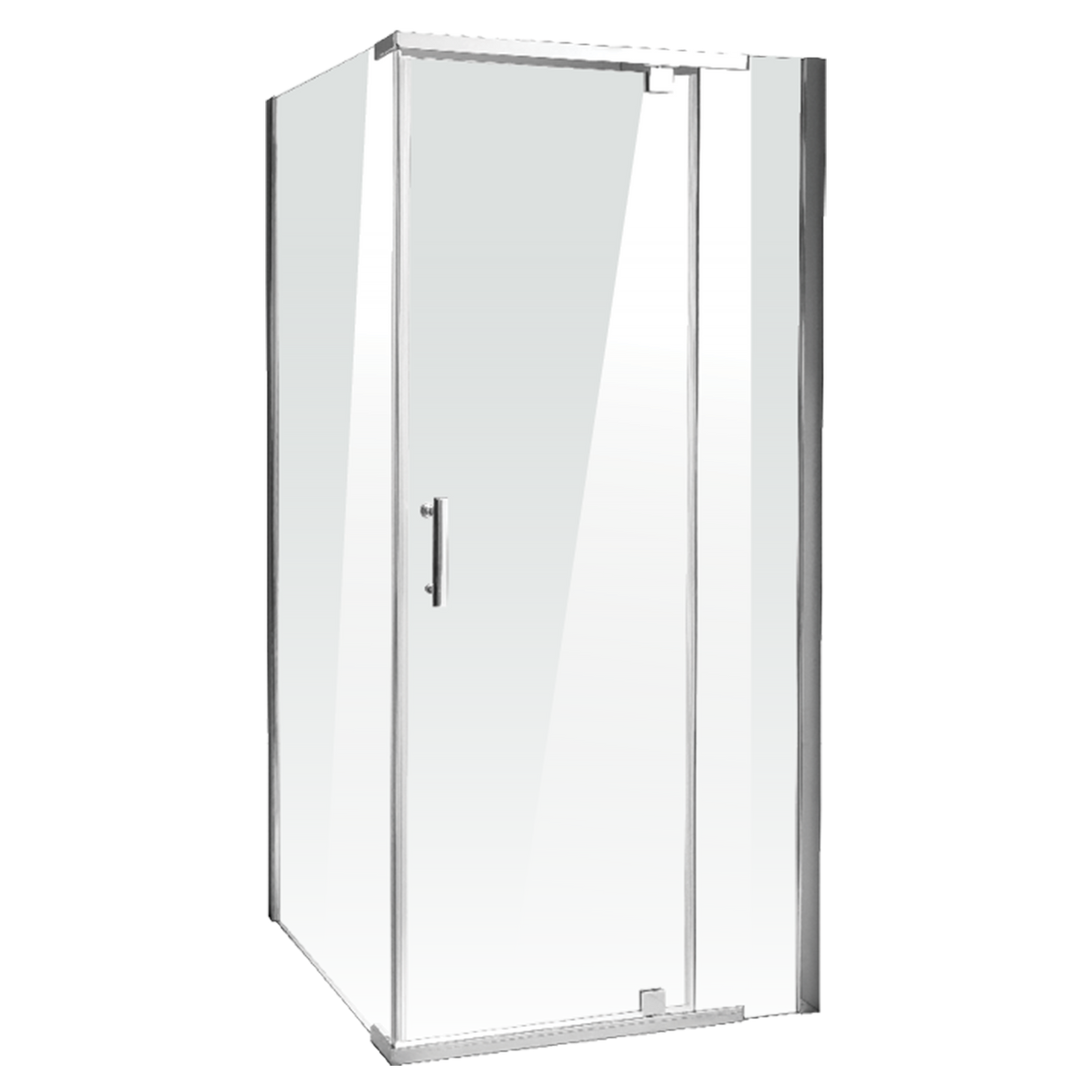 Shower Screen 1200x1000x1900mm Framed Safety Glass Pivot Door By Della Francesca