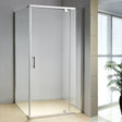 Shower Screen 1200x900x1900mm Framed Safety Glass Pivot Door By Della Francesca
