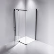Shower Screen 900x700x1900mm Framed Safety Glass Pivot Door By Della Francesca