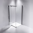 Shower Screen 1000x1000x1900mm Framed Safety Glass Pivot Door By Della Francesca