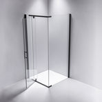 Shower Screen 1200x1000x1900mm Framed Safety Glass Pivot Door By Della Francesca