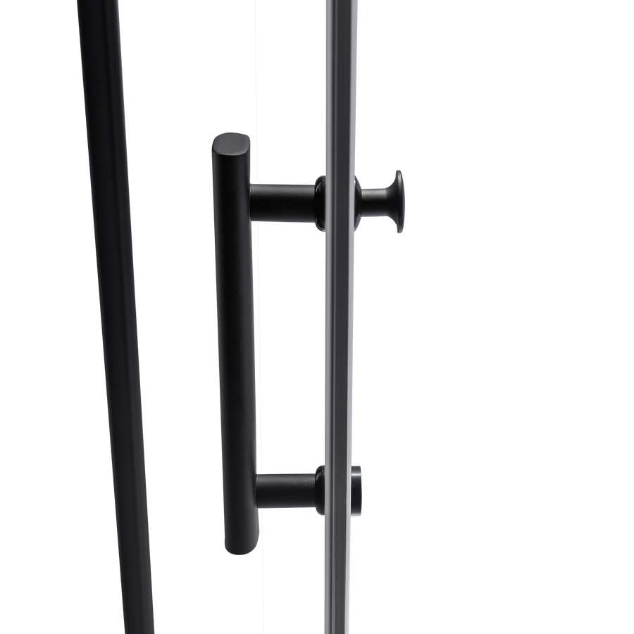Shower Screen 1200x1000x1900mm Framed Safety Glass Pivot Door By Della Francesca