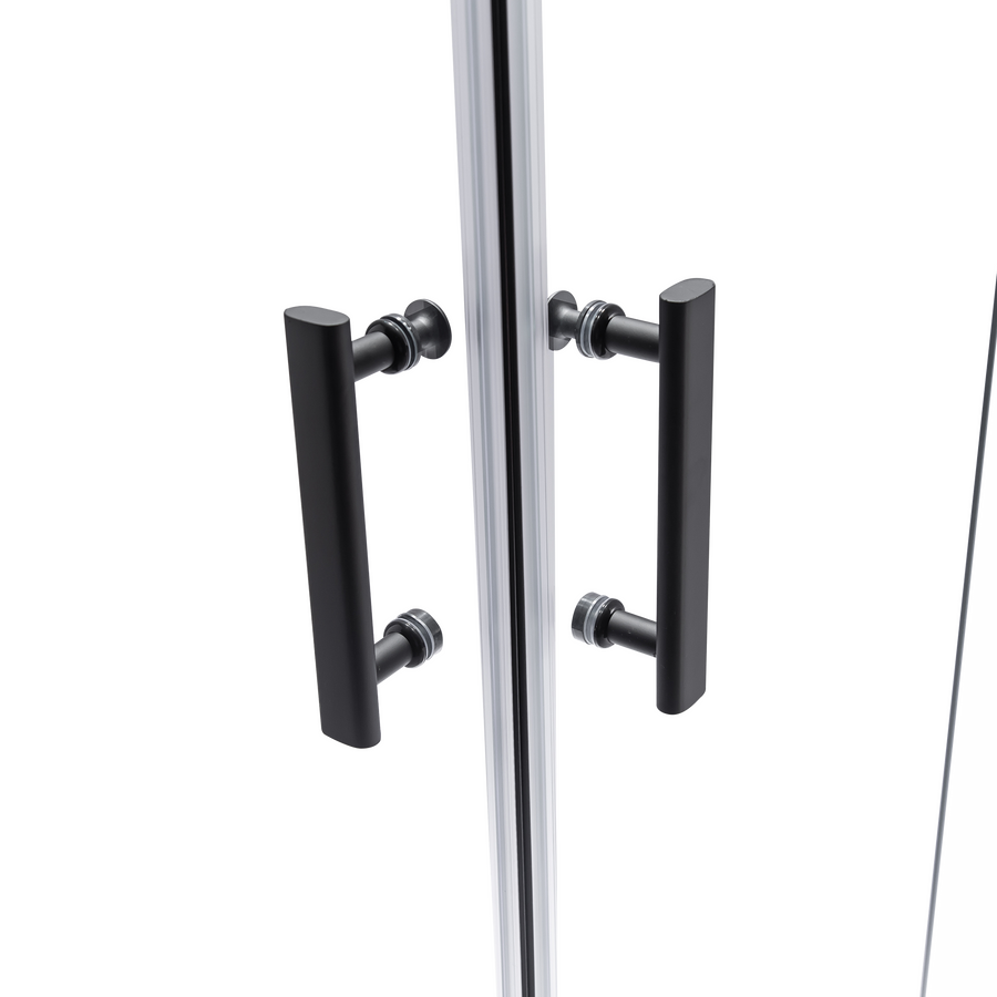 900 x 1200mm Sliding Door Nano Safety Glass Shower Screen By Della Francesca