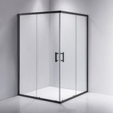 1200 x 800mm Sliding Door Nano Safety Glass Shower Screen By Della Francesca