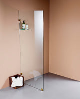 700 x 2000mm Frameless 10mm Safety Glass Shower Screen