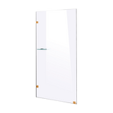 700 x 2100mm Frameless 10mm Safety Glass Shower Screen