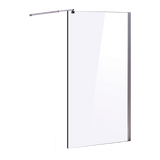 1000 x 2100mm Frameless 10mm Safety Glass Shower Screen