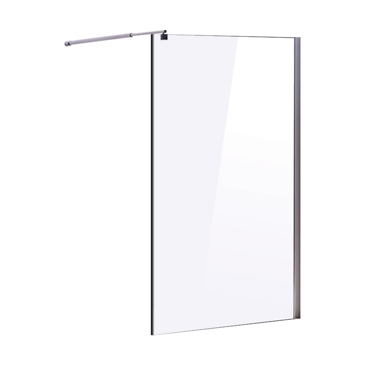 1000 x 2000mm Frameless 10mm Safety Glass Shower Screen