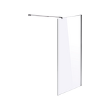 1000 x 2100mm Frameless 10mm Safety Glass Shower Screen