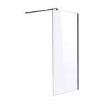 1200 x 2000mm Frameless 10mm Safety Glass Shower Screen