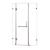 900 x 900mm Frameless 10mm Glass Shower Screen By Della Francesca