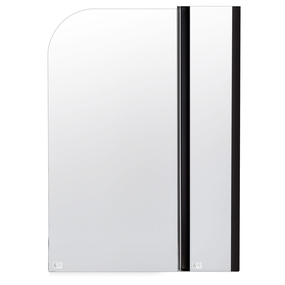 180 Degree Pivot Door 6mm Safety Glass Bath Shower Screen 1000x1400mm By Della Francesca