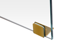 1000 x 700mm Frameless 10mm Glass Shower Screen By Della Francesca