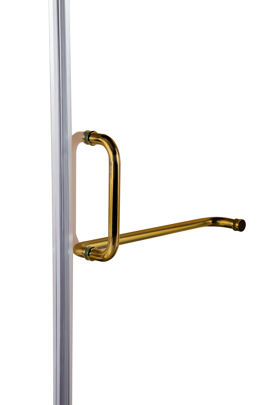 1200 x 1000mm Frameless 10mm Glass Shower Screen By Della Francesca