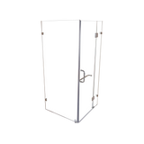 1000 x 700mm Frameless 10mm Glass Shower Screen By Della Francesca