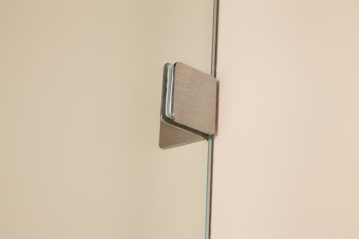 1200 x 800mm Frameless 10mm Glass Shower Screen By Della Francesca