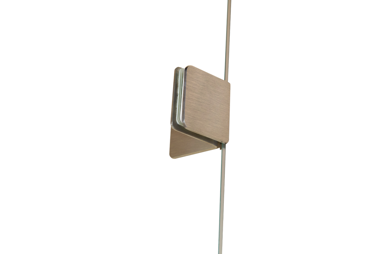 1200 x 800mm Frameless 10mm Glass Shower Screen By Della Francesca